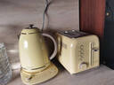 北鼎（Buydeem）電熱水壺便攜式家用便攜式燒水壺全自動(dòng)一體炫彩304不銹鋼調溫高顏值熱水壺熱電水壺 K740C小鵝黃 曬單實(shí)拍圖