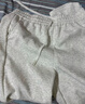 凡客誠品（VANCL）官方店華棉休閑直筒褲四季可穿長(cháng)褲子男女同款寬松闊腿 麻灰色單層華棉直筒褲 L /115斤 曬單實(shí)拍圖