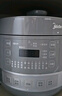 美的（Midea）【國家補貼】0涂層精鋼厚釜電壓力鍋5L雙膽全自動(dòng)智能預約家用煲湯煮飯電飯煲C5856G高壓鍋4-6人 曬單實(shí)拍圖