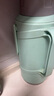 SIMELO明月保溫壺玻璃內膽熱水壺學(xué)生宿舍暖水壺3.2L抹茶綠 曬單實(shí)拍圖