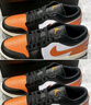 耐克（NIKE）官方男鞋 2025夏季新款運動鞋低幫舒適AIR JORDAN 1 553558-081 42.5 曬單實拍圖