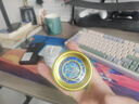 奧迪雙鉆（AULDEY）正版白夜悠悠球溜溜球兒童玩具男孩睡眠花式yoyo發(fā)光比賽金屬KK 冰凌劍S金屬球 曬單實(shí)拍圖