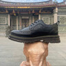 Jeep吉普男鞋2025年秋季男士休閑鞋商務(wù)英倫風(fēng)休閑皮鞋布洛克正裝鞋男 黑色 42 曬單實(shí)拍圖