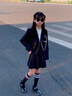 G.DUCKKIDS小黃鴨女童秋季套裝2025新款學(xué)院風(fēng)中大兒童西裝JK百褶裙學(xué)生襯衫 灰色外套+裙子+白襯衫+領(lǐng)帶+掛件 150 建議11~12歲【140-150cm】cm 曬單實拍圖