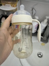 bebebus鉆光奶瓶6-10個(gè)月300ml寶寶ppsu偏心仿母乳防脹氣防嗆重力球奶瓶 曬單實(shí)拍圖