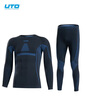 悠途（UTO）壓縮速干衣套裝男滑雪登山戶(hù)外運動(dòng)保暖內衣黑灰色(男款）M 曬單實(shí)拍圖