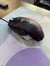 狼蛛（AULA）游戲鼠標有線(xiàn)鼠標電競專(zhuān)用 宏編程鼠標 酷炫背光燈效 無(wú)線(xiàn)藍牙三模版可選 家用辦公電腦臺式機通用 黑色【裂紋燈效】有線(xiàn)+鼠標墊 曬單實(shí)拍圖