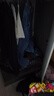優(yōu)衣庫男裝無(wú)縫羽絨大衣/外套夾克連帽羽絨服保暖470079 07 青灰色 M /170/92A 曬單實(shí)拍圖