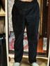 馬登工裝美式復(fù)古垂感燈芯絨長褲子男秋冬新款直筒修身顯瘦男士休閑褲 炭黑色 XL 155-170斤 曬單實(shí)拍圖