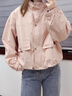 LPOX外套女休閑棒球服外套女2025年春秋新款春款小香風(fēng)小個(gè)子夾克外套 粉色 有里布 M 建議105-120斤 曬單實(shí)拍圖