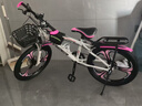 永久（FOREVER）上海永久兒童自行車(chē)變速山地車(chē)女男孩學(xué)生大童男女孩8-12-15歲 粉紅色變速【減震碟剎】一體輪 22寸適合140-160厘米 曬單實(shí)拍圖