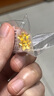 周六福黃金耳釘女足金999花卉耳飾耳針節日禮物 計價(jià) 2.26g 曬單實(shí)拍圖