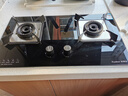 榮事達（Royalstar）燃氣灶天然氣煤氣灶雙灶 小開(kāi)孔600mm嵌入式臺式液化氣灶小尺寸小灶王聚能家用全進(jìn)風(fēng)爐灶大火力灶 (600小開(kāi)孔)易潔方架+一級能效R74A 管道天然氣 曬單實(shí)拍圖