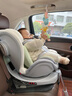 任道兒童安全座椅汽車(chē)用0-12歲嬰兒寶寶車(chē)載可坐躺360旋轉i-Size認證 I-SIZE認證旗艦版-椰奶白+支撐腿 曬單實(shí)拍圖
