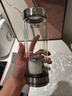 希諾茶水分離玻璃杯子男高檔茶杯中秋禮品高檔禮盒XN-7013本色 370mL 曬單實(shí)拍圖