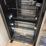 先科（SAST）冰吧冷藏柜 歐式恒溫紅酒柜酒店家用電冰箱迷你小型單門(mén)辦公室電競保鮮展示留樣茶葉飲料藥品柜 90升 黑膽（全冷藏保鮮+藍光燈+帶鎖） 曬單實(shí)拍圖