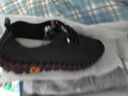 斷碼清倉品牌鞋大碼超軟牛筋底媽媽春秋款中老年皮鞋一腳蹬跳舞鞋 黑色 39 (245mm) 曬單實(shí)拍圖
