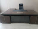 森菲亞  辦公桌老板桌簡(jiǎn)約現代領(lǐng)導辦公室桌椅套裝高檔輕奢現代大班臺 曬單實(shí)拍圖