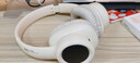 得力（deli）英語四六級(jí)聽力耳機(jī)專四專八可調(diào)頻考試專用頭戴式耳機(jī)無線英語46級(jí)考試學(xué)校廣播考研支持AUX白色 曬單實(shí)拍圖