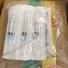 可孚 一次性注射器醫用無(wú)菌針管針筒帶針頭喂食喂藥器 10支5ml*0.6 曬單實(shí)拍圖