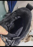 鴻星爾克熾野3加棉休閑鞋男鞋冬季新款棉鞋戶(hù)外防滑保暖加厚雪地靴運動(dòng)鞋 正黑/碳灰 39 曬單實(shí)拍圖