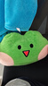 名創(chuàng  )優(yōu)品（MINISO）minini系列頭型靠枕毛絨玩具睡覺(jué)抱枕沙發(fā)臥室陪伴玩偶 lenini 曬單實(shí)拍圖