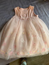戴維貝拉兒童連衣裙女童背心裙女寶寶網(wǎng)紗公主裙夏裝 曬單實(shí)拍圖