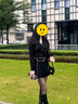 妙奕嘉黑色長(cháng)袖連衣裙女秋冬季針織裙子2025年新款小香風(fēng)包臀裙氣質(zhì)純欲 黑色赫本風(fēng)針織連衣裙【配腰鏈】 均碼 【建議85-120斤】 曬單實(shí)拍圖