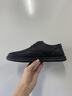 Jeep吉普男鞋秋季休閑皮鞋男新品軟底真牛皮英倫商務(wù)正裝鞋潮流休閑鞋 黑色【標準皮鞋碼】 41 曬單實(shí)拍圖