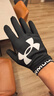 安德瑪（Under Armour）騎行手套冬季保暖騎摩托車(chē)防風(fēng)自行電動(dòng)機車(chē)皮滑雪防寒棉運動(dòng)裝備 曬單實(shí)拍圖