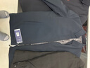 羅蒙棉衣男士秋冬季棉服外套翻領(lǐng)加厚保暖中青年爸爸裝防寒夾克棉襖 曬單實(shí)拍圖
