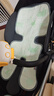 POUCH嬰兒推車(chē)涼席坐墊靠墊車(chē)墊兒童推車(chē)餐椅涼席通用 綠色熱氣球（增柔版） 曬單實(shí)拍圖