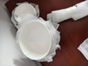 潔雅杰碗碟套裝家用陶瓷餐具整套碗盤(pán)套餐喬遷送禮荷花42頭國家補貼 曬單實(shí)拍圖