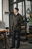 BARBOUR Ashby 男士四季純棉油蠟夾克  經(jīng)典內里格紋涂蠟外套風(fēng)衣 olive 橄欖綠 M 曬單實(shí)拍圖