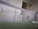 寶之軒床圍欄床上護欄嬰兒童床擋板寶寶防摔護欄垂直升降 【無(wú)縫設計】皇冠熊 2m 單面裝 曬單實(shí)拍圖