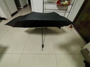 京東京造小黑傘 三折晴雨傘便攜晴雨兩用加固防曬防紫外線(xiàn)遮陽(yáng)傘23寸105cm 曬單實(shí)拍圖