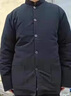 恒源祥中老年男裝棉衣加厚棉花棉襖男士手工可拆卸純棉棉服紐扣扣子棉襖 藏青色 165/M(115斤以下) 曬單實拍圖