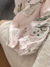 婧麒月子服純棉產(chǎn)后十月份春秋季孕婦睡衣哺乳喂奶懷孕期家居服女 【加厚240g】鈴蘭喵語(yǔ)·加厚天山棉·磨毛舒暖 L 曬單實(shí)拍圖