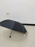 雨航（YUHANG） 手開(kāi)加大晴雨傘太陽(yáng)傘防紫外線(xiàn)折疊黑膠商務(wù)傘黑色 曬單實(shí)拍圖