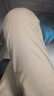 真維斯（Jeanswest）休閑褲男士春秋季寬松直筒商務(wù)修身男士彈力潮牌百搭長(cháng)褲子男款 1218卡其 32 (2尺5)建議130-140斤穿 曬單實(shí)拍圖