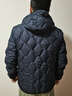 Navigare意大利小帆船男士輕薄款羽絨服秋冬季白鴨絨連帽保暖簡(jiǎn)約外套男裝 海軍藍 XL 碼 曬單實(shí)拍圖