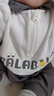巴拉巴拉嬰兒衣服男童外出連體衣新生兒哈衣爬服假兩件時(shí)尚吸睛潮 米白10302 80cm 曬單實(shí)拍圖