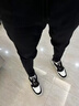 海瀾之家男鞋簡(jiǎn)約百搭時(shí)尚板鞋2025舒適休閑鞋男運動(dòng)鞋跑步鞋德訓鞋工作鞋 白黑色 【四季款】 42 曬單實(shí)拍圖