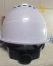 首盾 安全帽 高檔ABS歐式透氣防砸抗沖擊 白色 建筑電力工程工地施工頭盔 曬單實(shí)拍圖