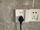 施耐德電氣 五孔插座帶開關(guān) 86型電源插座面板 一開五孔 皓呈 奶油白色 曬單實拍圖