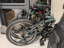 大行（DAHON）折疊自行車(chē)20英寸8級變速經(jīng)典P8單車(chē)KBC083  消光灰綠【JD定制】 曬單實(shí)拍圖