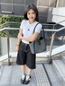 馬莎蘭緹（MashaLanti）通勤托特包包女包2025新越過(guò)山?？畲笕萘坷朔灏叨耸痔釂渭绨?曬單實(shí)拍圖