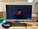 華碩（ASUS）ROG 絕神Pro 27英寸顯示器4K電競顯示器4K顯示器 4K 160Hz雙模1K 320Hz HDR400RA 雙模切換丨XG27UCG-W 吹雪白 曬單實(shí)拍圖