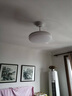 歐普（OPPLE）全光譜36寸風(fēng)扇燈遙控LEDRa98餐廳臥室吊燈冰風(fēng)白1級能效 包安裝 曬單實(shí)拍圖