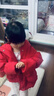 鴨鴨兒童羽絨服小女孩女童女寶加絨加厚可愛(ài)洋氣童裝外套 珊瑚紅 120 曬單實(shí)拍圖